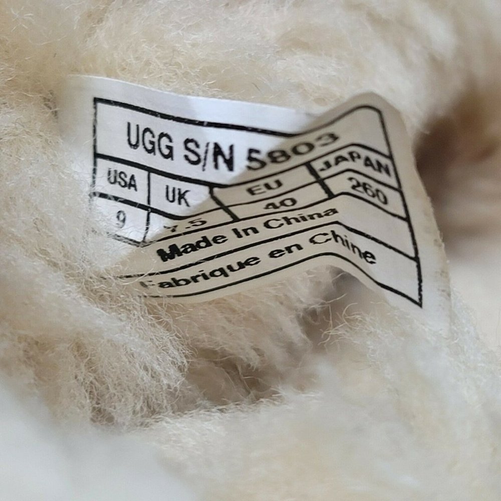 UGG Australia Bailey Button Shearling Chestnut - Picture 9 of 9